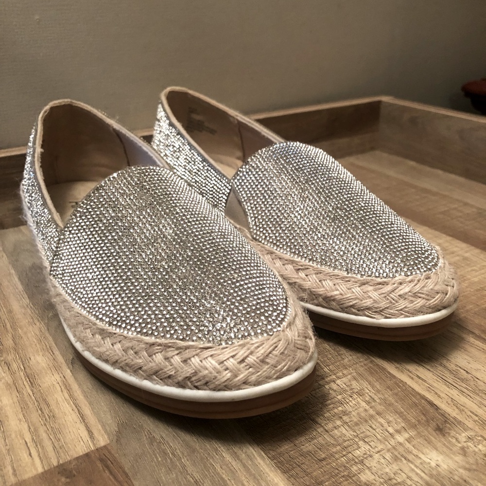 NEW Anne Klein 6.5 iFlex Crystal Loafers